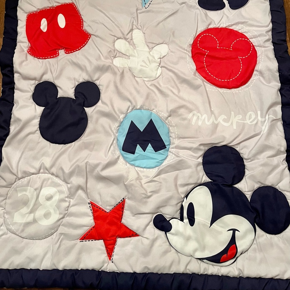 Mickey Mouse toddler bed set